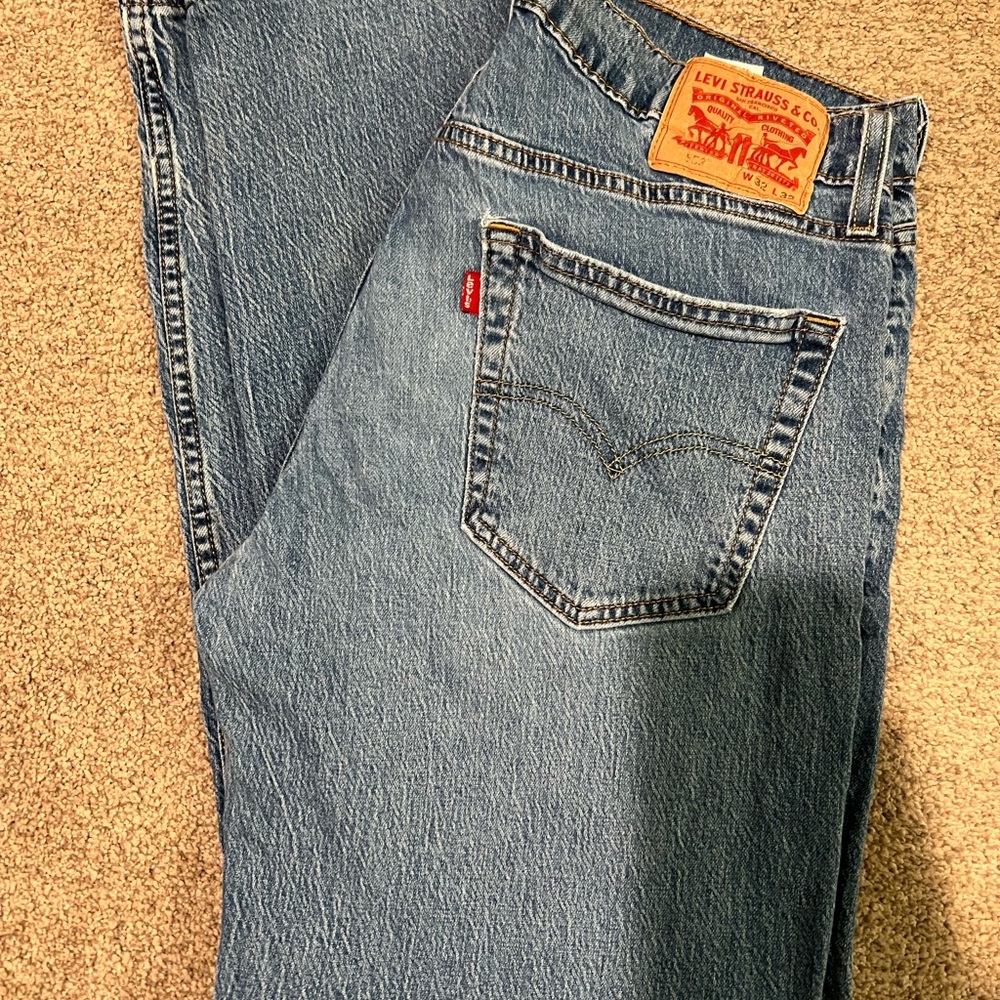 Levi's Classic Blue Jeans with Red Tag